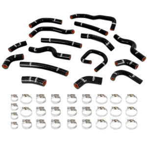 Mishimoto black silicone ancillary and heater hose kit for 1998-2002 Toyota Land Cruiser 4.7L V8