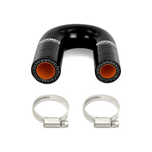 Mishimoto Silicone GM LS V8 Heater Core Bypass Hose in black, MPN MMHOSE-LSHB-BK