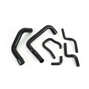 Mishimoto black EPDM coolant hose kit for 1986-1993 Ford Mustang 5.0L V8