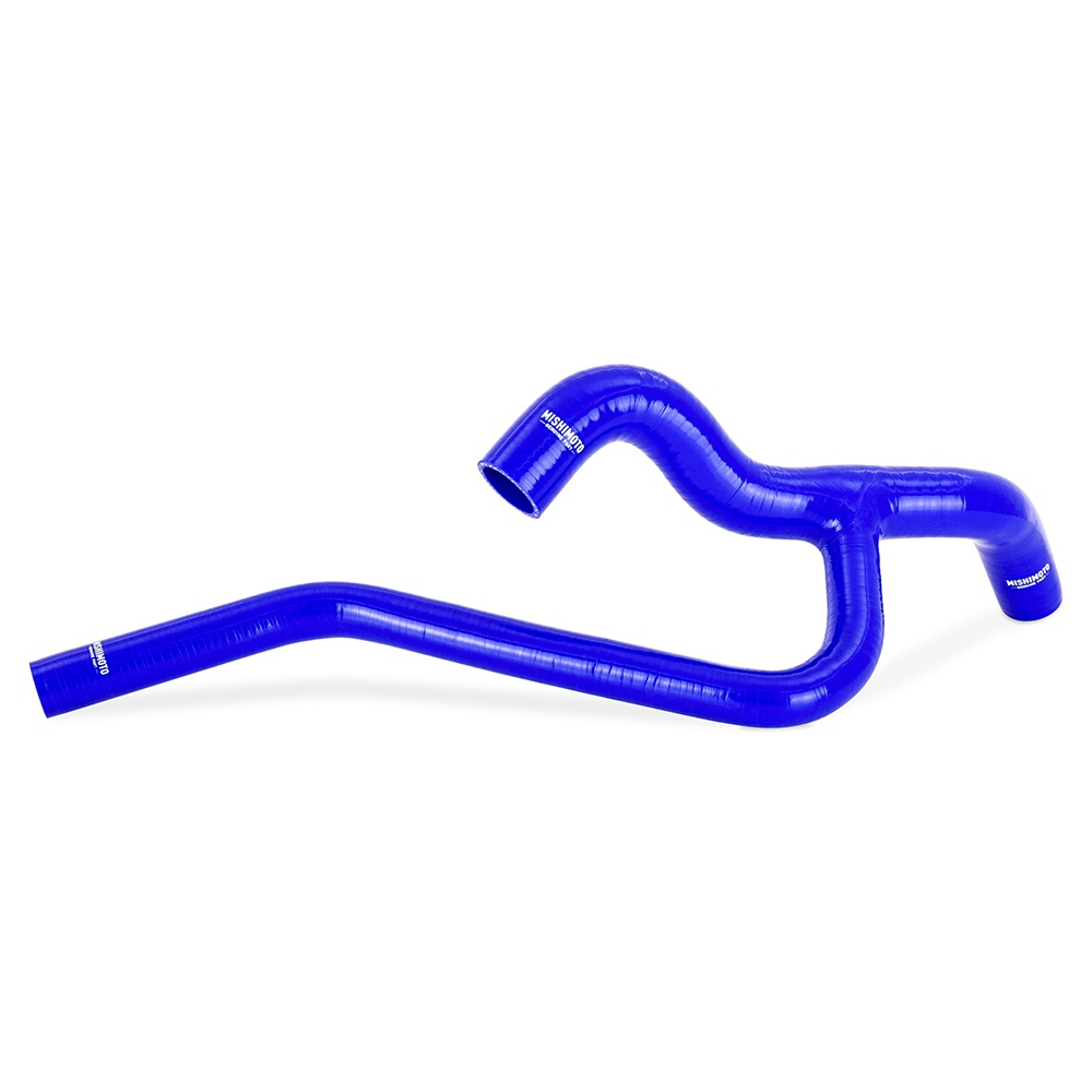 Mishimoto MMHOSE-MUS40-05BL silicone upper and lower radiator hoses with worm gear clamps