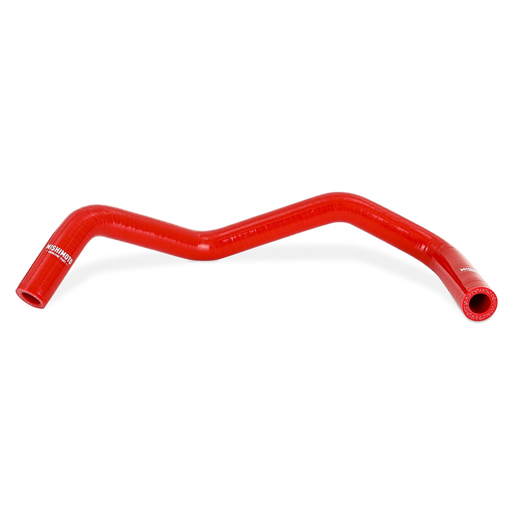 Mishimoto silicone heater hoses and worm gear clamps for Ford Mustang V6 4.0L cooling system