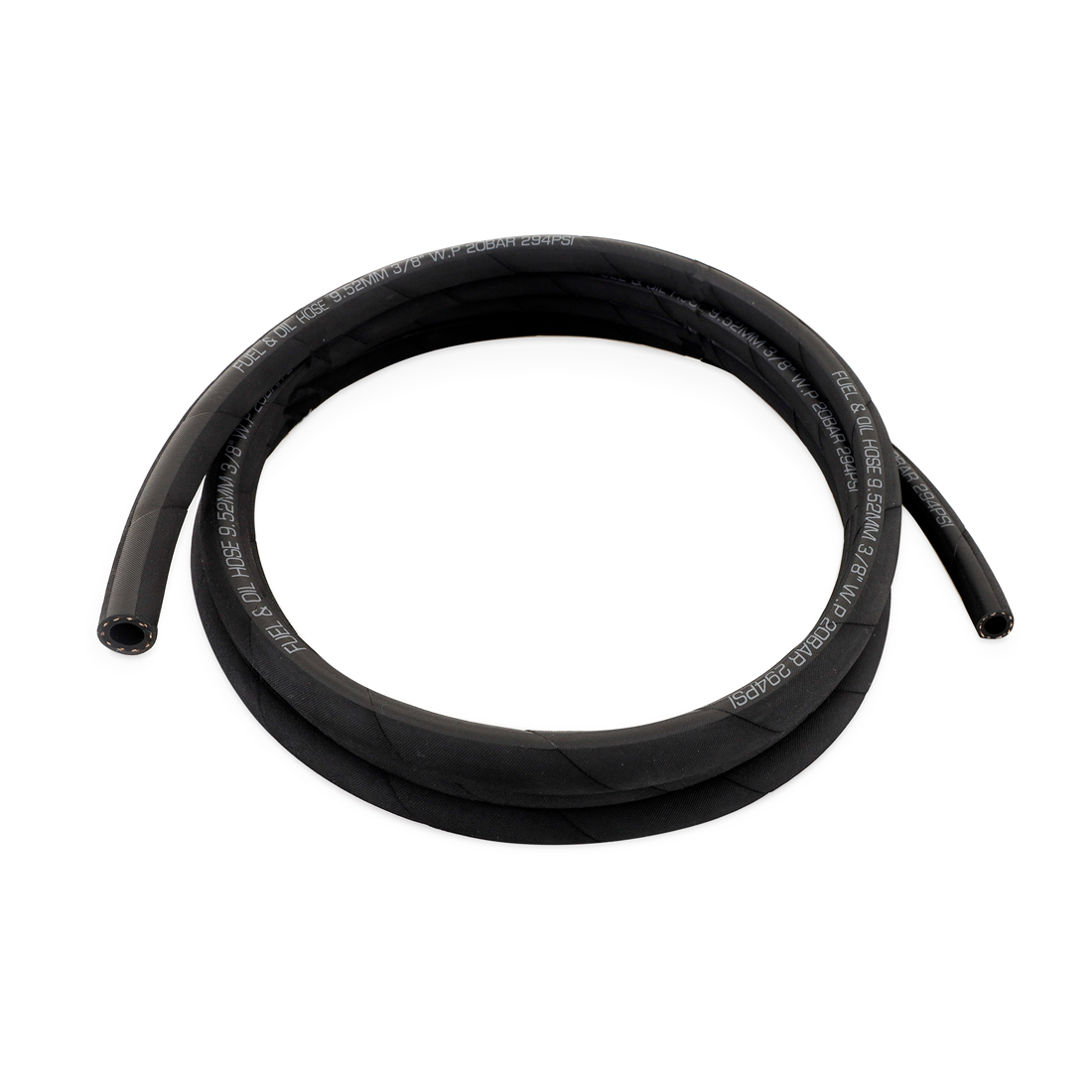 Mishimoto MMHOSE-PL-06-240 push-lock hose coiled at 20 ft length for custom fabrication