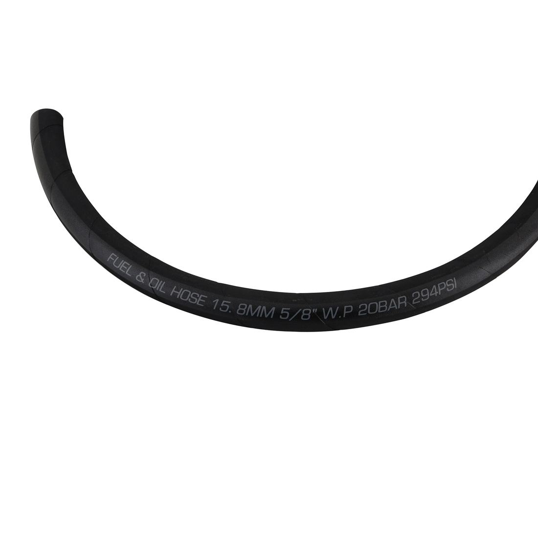 Close-up of Mishimoto push-lock hose nitrile and CPE construction for fuel, oil, coolant, or air