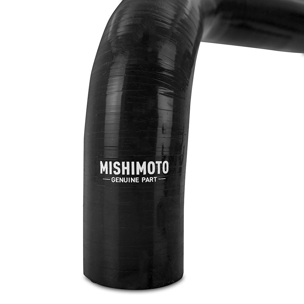 Five-layer silicone construction of the Mishimoto Q50/Q60 radiator hose kit