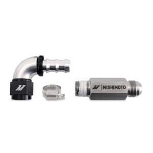 Mishimoto Top Heater Hose Upgrade MMHOSE-RAM-07HU stainless steel -10AN elbow fitting for RAM 6.7L Cummins