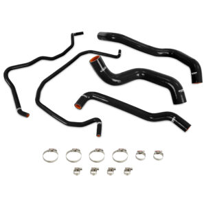 Mishimoto Silicone Radiator Hose Kit MMHOSE-T1-19BK in black for 2019+ Chevrolet Silverado and GMC Sierra 5.3L/6.2L