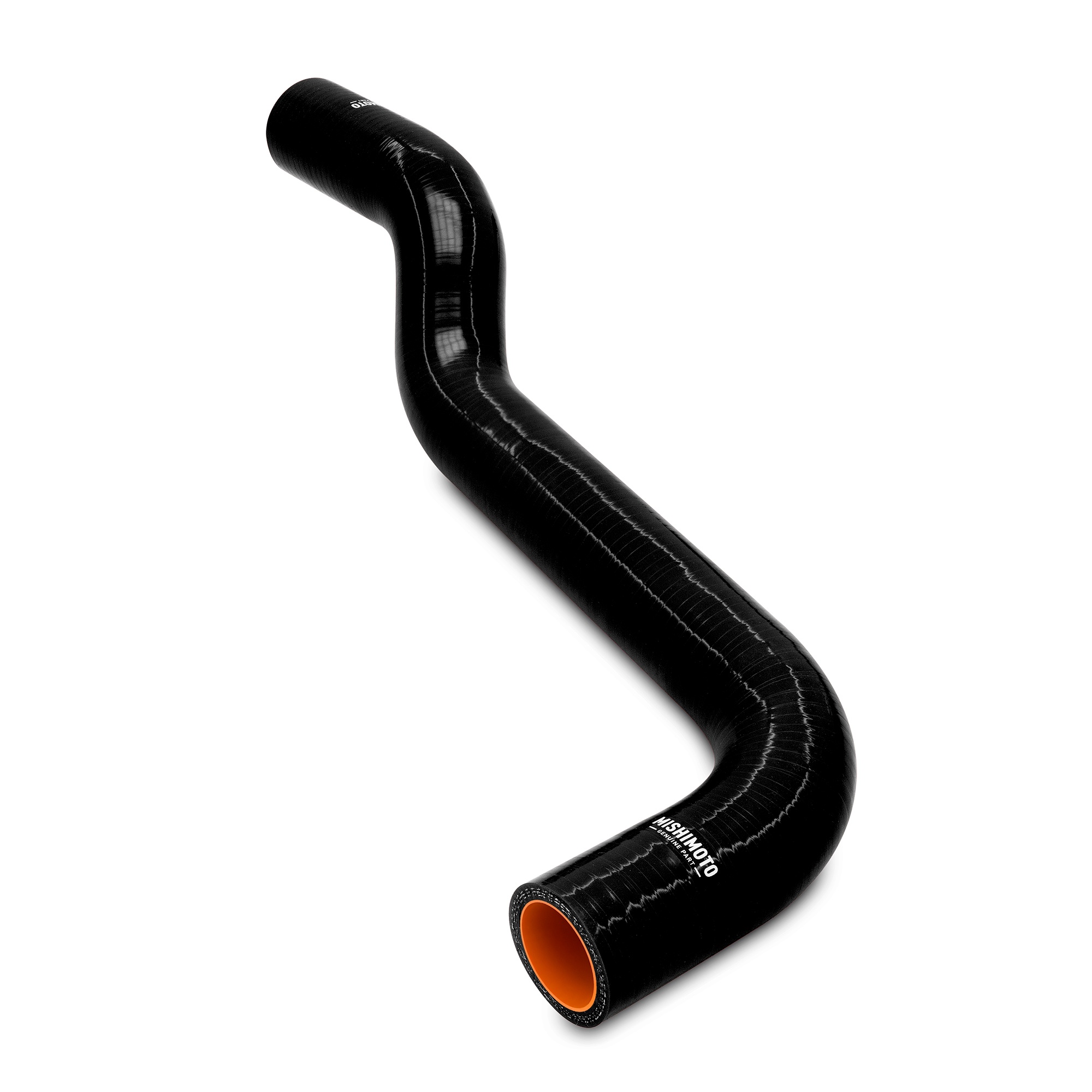 Upper and lower silicone radiator hoses with worm gear clamps for Tacoma 2.7L