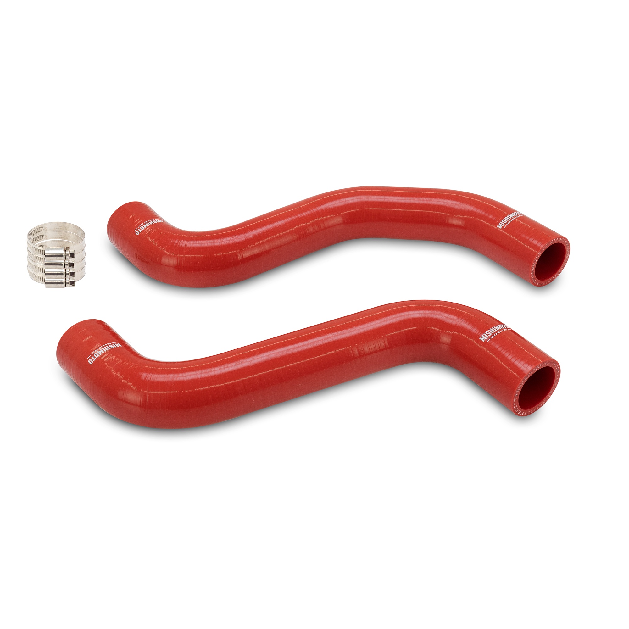 Mishimoto Red Silicone Radiator Hose Kit for 1995-2004 Toyota Tacoma 3.4L V6 automatic transmission