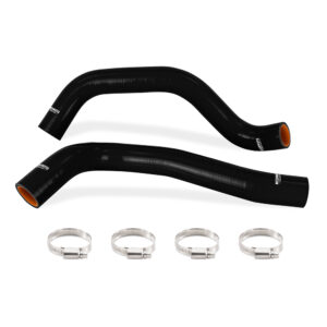 Mishimoto black silicone radiator hose kit for 2016-2023 Toyota Tacoma 3.5L, part MMHOSE-TAC35-16BK