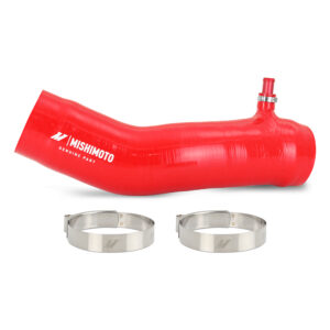 Mishimoto red silicone induction hose MMHOSE-TAC35-16IHRD for 2016-2023 Toyota Tacoma 3.5L