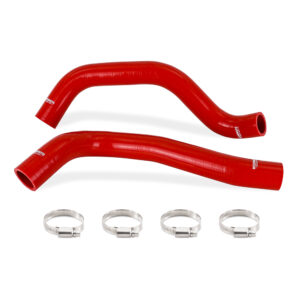 Mishimoto red silicone radiator hose kit for 2016-2023 Toyota Tacoma 3.5L