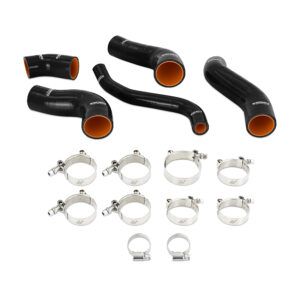Mishimoto black silicone intercooler hose kit for 2013-2017 Hyundai Veloster 1.6L Turbo