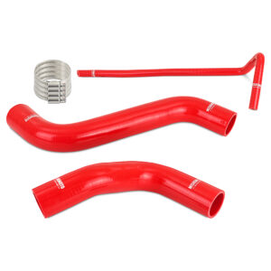 Mishimoto MMHOSE-WRX-22RD red silicone hose kit for 2022+ Subaru WRX cooling system