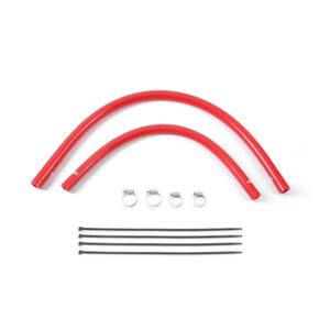 Mishimoto red silicone heater hose kit for 1991-2001 Jeep Cherokee XJ 4.0L, MMHOSE-XJ6-92HHRD