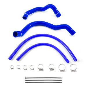 Mishimoto MMHOSE-XJ6-92KBL blue silicone radiator and heater hose kit for Jeep Cherokee XJ 4.0L