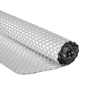 Mishimoto Embossed Aluminum Heat Shield MMHP-EAHS-2028, 20x28 inch silver sheet