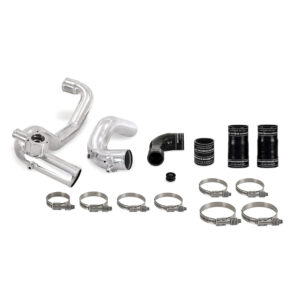 Mishimoto polished aluminum intercooler pipe kit for 2021-2024 Ford Bronco 2.3L EcoBoost