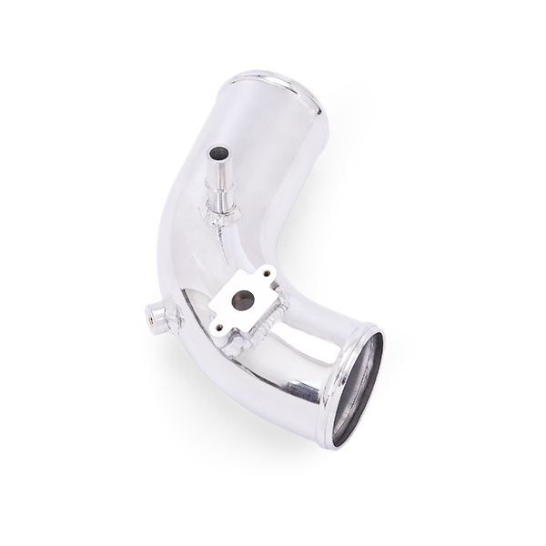 Mishimoto cold-side intercooler pipe kit installed on a 2011-2014 Ford F-150 3.5L EcoBoost