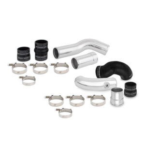 Mishimoto polished aluminum intercooler pipe and boot kit for 2017+ Ford 6.7L Powerstroke