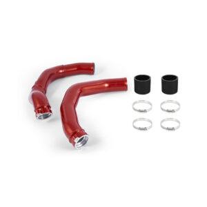 Mishimoto MMICP-F80-15CSO Sakhir Orange color matched charge pipe kit for BMW F8X M3/M4