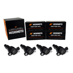 Mishimoto MMIG-ACCNT-1204 black pencil-style ignition coil with female blade terminal connector