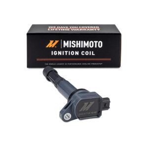 Mishimoto MMIG-ACRD24-08 black pencil-style ignition coil with blade terminal