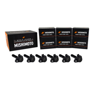 Mishimoto MMIG-ACRD35-0806 electronic pencil-style ignition coil in black for Honda and Acura 3.5L V6 engines