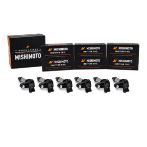 Mishimoto MMIG-CAM-1006 black pencil-style ignition coil with female blade terminal connector