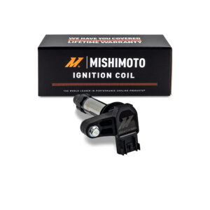 Mishimoto MMIG-CAM-10 black electronic pencil ignition coil with female blade terminal connector