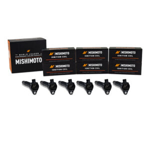 Mishimoto MMIG-CHGR40-0606 black pencil ignition coil with female blade terminal