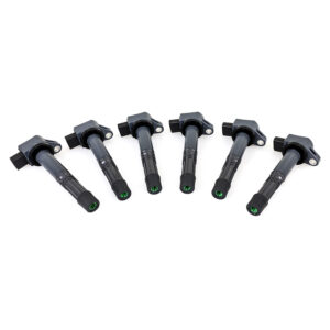 Mishimoto MMIG-CIV-0206 black ignition coil set of 6 for Honda Civic Si and Acura RSX