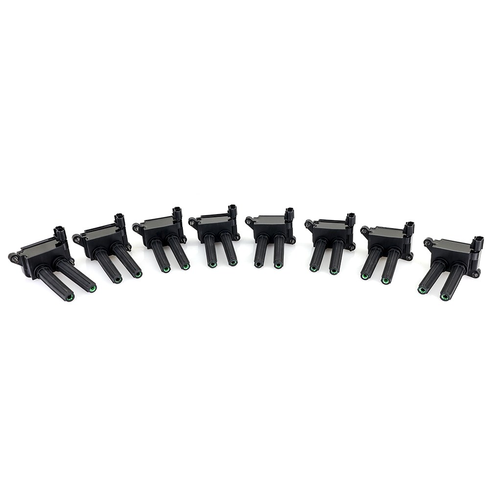 Mishimoto ignition coil set for Dodge Charger, Challenger, and Durango HEMI engines
