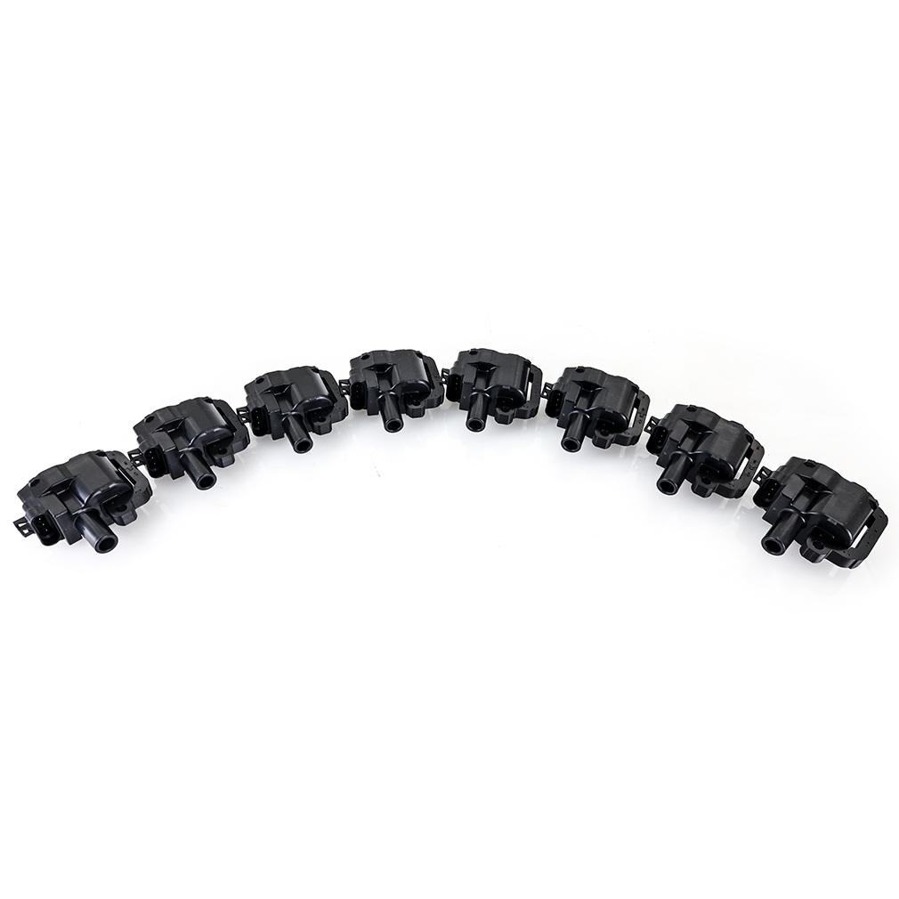 Close-up of Mishimoto ignition coil phenolic resin outer shell