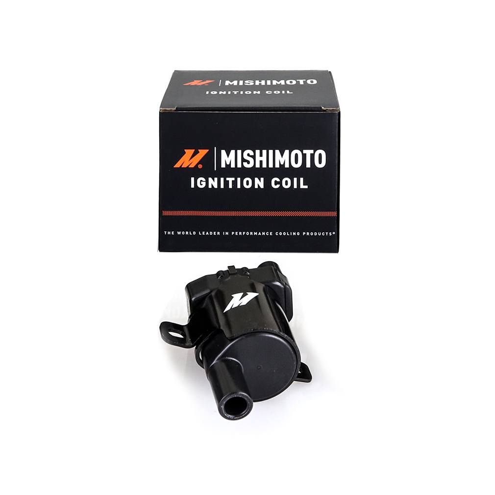 Mishimoto ignition coil phenolic resin outer shell built for high-temperature durability