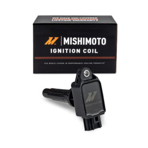 Mishimoto MMIG-MAZ-12 black ignition coil with blade terminal for Mazda SKYACTIV engines
