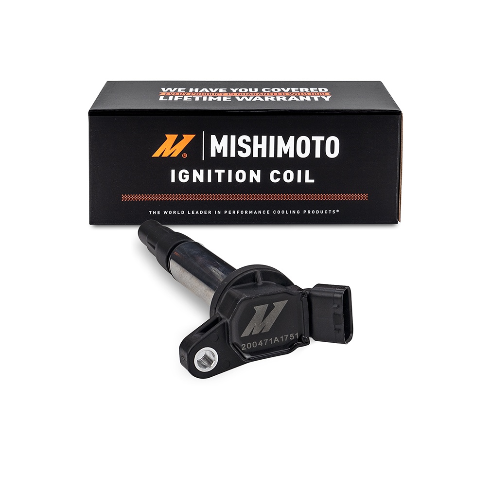 Mishimoto MMIG-MTRX-09 black electronic pencil ignition coil with female blade terminal