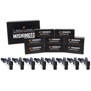 Mishimoto MMIG-RAM-0208 black pencil-style ignition coil with female blade terminal
