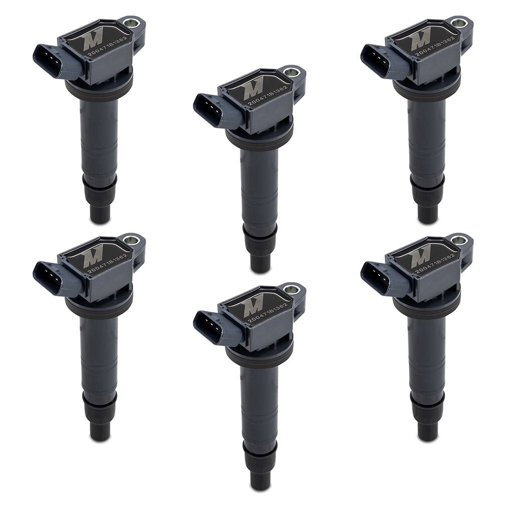 Mishimoto ignition coil showing female connector and terminal gender design