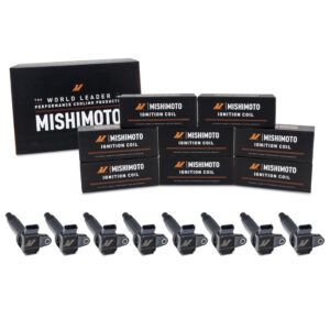 Mishimoto MMIG-TUN-0008 black electronic pencil ignition coil with blade terminal connector