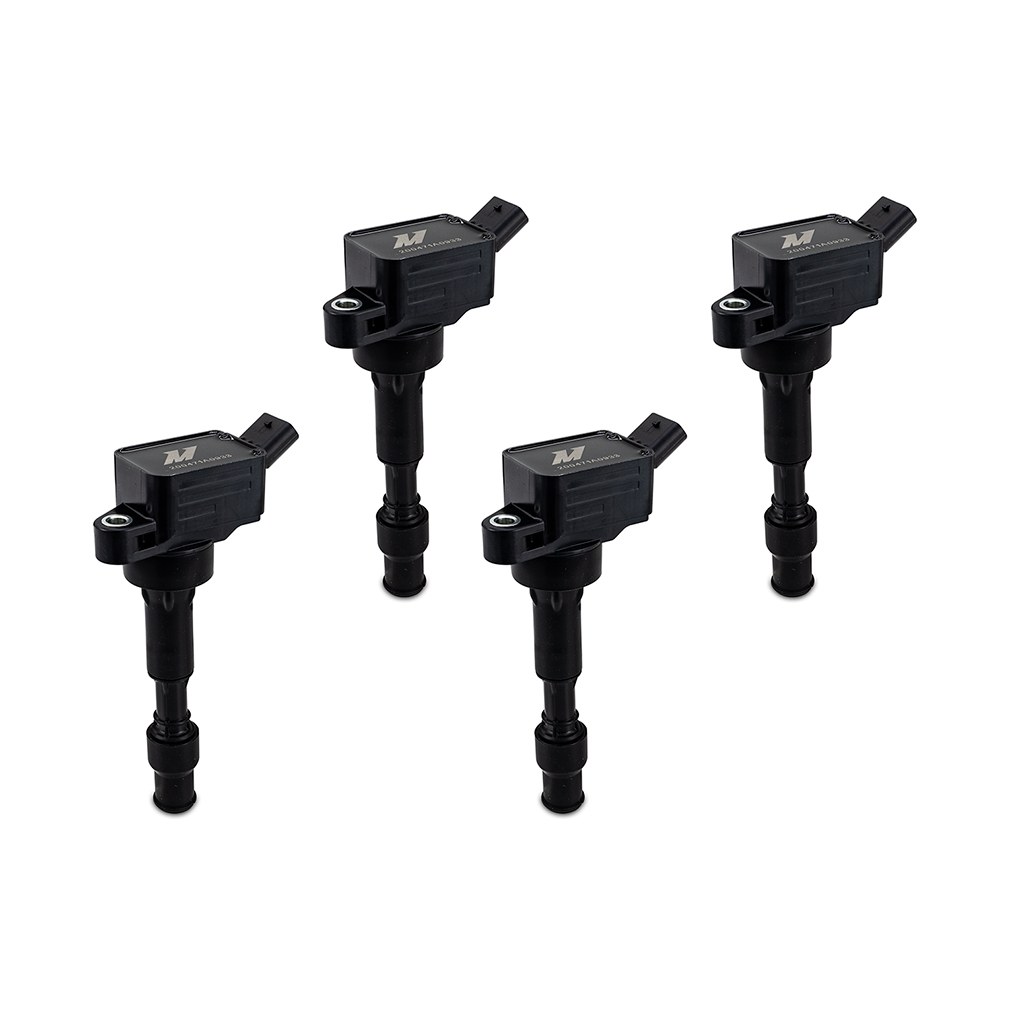 Mishimoto COP ignition coil with phenolic resin shell and female blade terminal connector