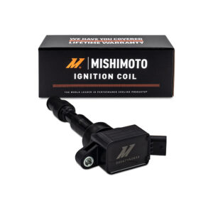 Mishimoto MMIG-VLSTR-19 black electronic ignition coil with blade terminal