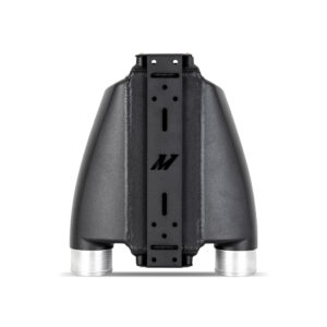 Mishimoto MMINT-A2W-DP-1 bar-and-plate air-to-water intercooler with black powder coat finish