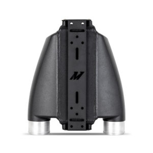 Mishimoto MMINT-A2W-DP-2 bar-and-plate air-to-water intercooler with black powder coat finish