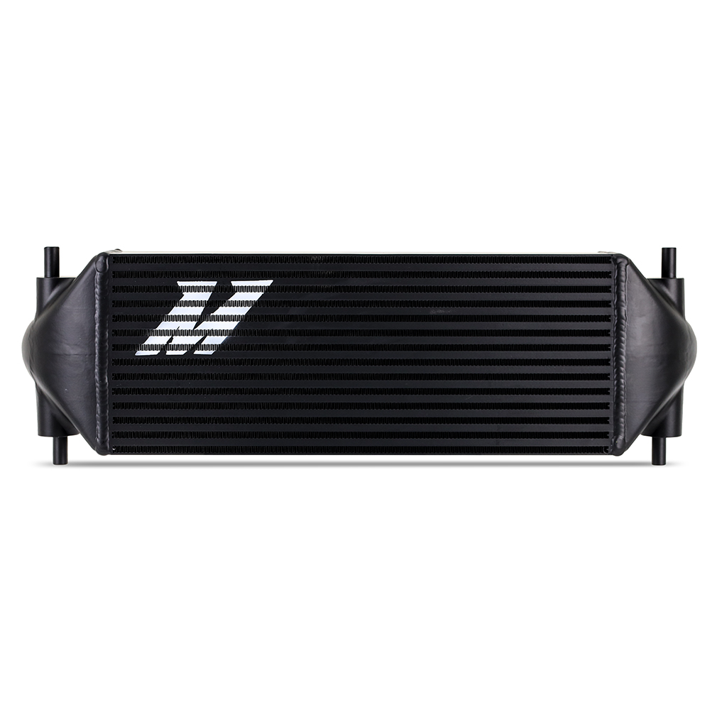 Bar-and-plate aluminum intercooler core with 4.7-inch thickness for Ford Bronco forced induction system