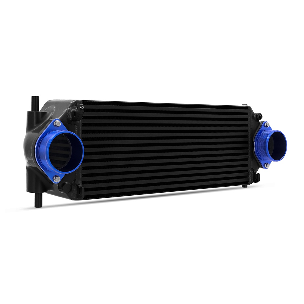 Mandrel-bent aluminum intercooler pipes with black powder coat finish for Ford Bronco 2.7L EcoBoost