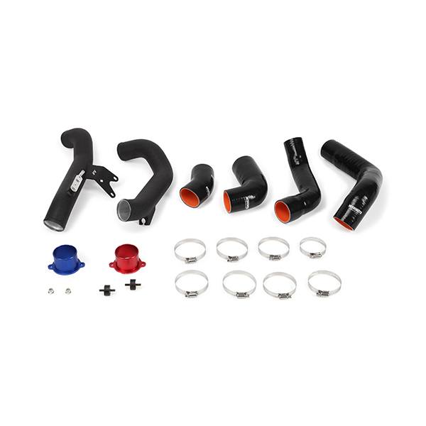 Mandrel-bent aluminum intercooler piping kit for Honda Civic L15B7 turbocharged engine