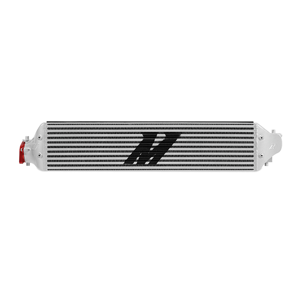 Mishimoto Civic intercooler kit shown with stock piping adapter kit and shrouding kit