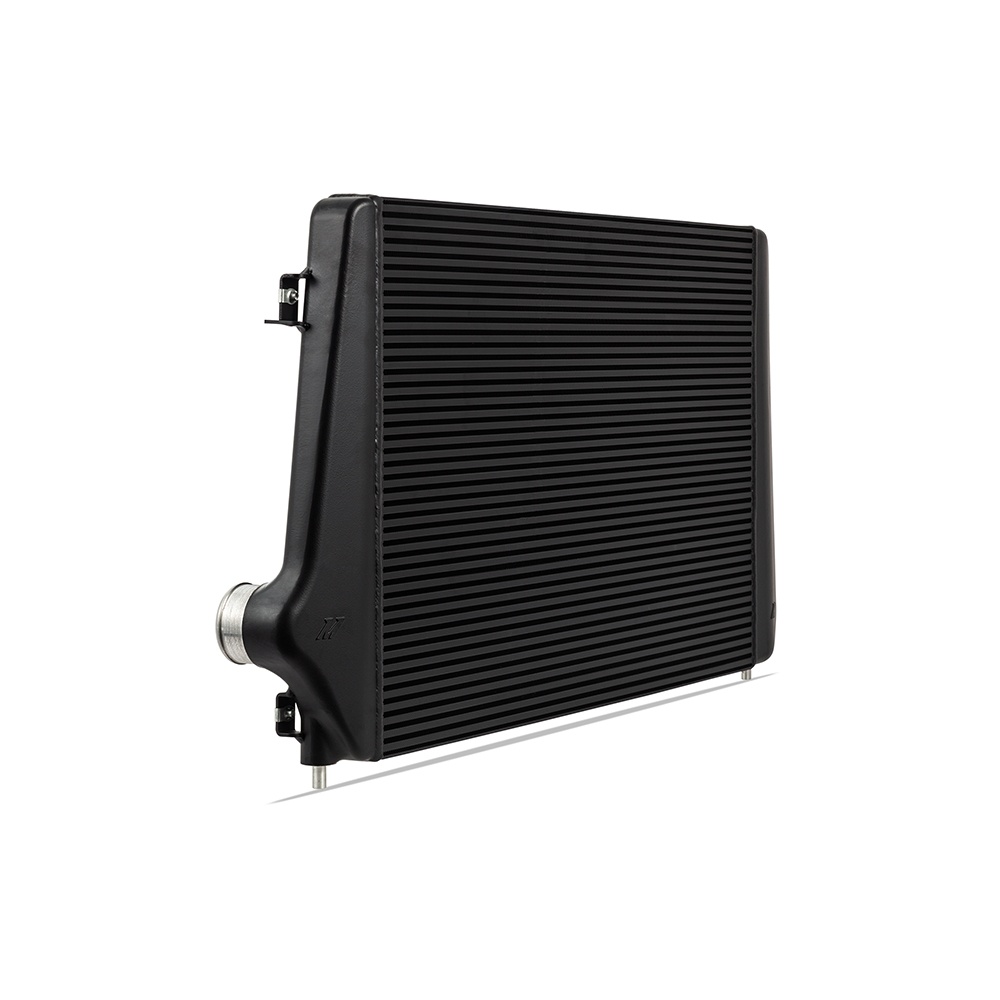 Mishimoto DuraCore silicone boots and constant-tension T-bolt clamps included with L5P intercooler kit