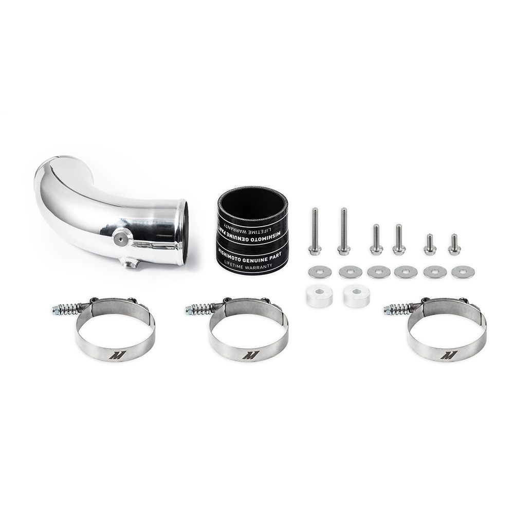 Full contents of Mishimoto MMINT-DMAX-17KBKBK Duramax L5P performance intercooler kit