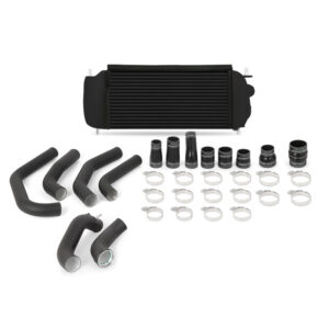 Mishimoto MMINT-F27T-15KBBK black intercooler and pipe kit for 2015-2017 Ford F-150 2.7L EcoBoost